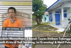 Dendam Mematikan! 2 Bocah Tewas Ditikam Tetangga, 1 Masih Kritis di Deli Serdang, ini Kronologi & Motif Pelaku