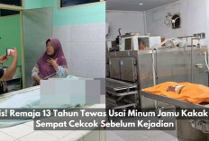 Tragis! Remaja 13 Tahun Tewas Usai Minum Jamu Kakak Ipar, Sempat Cekcok Sebelum Kejadian