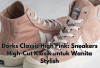 Dorks Classic High Pink: Sneakers High-Cut Klasik untuk Gaya Hangout yang Lebih Stylish