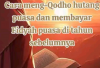 Jangan Tunda Lagi! Cara Mudah Qodho Puasa & Bayar Fidyah Bareng Ustadzah Halimah Alaydrus