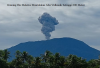 Info Terkini, Gunung Ibu Kembali Meletus, Muntahkan Abu Vulkanik Setinggi 600 Meter, Status Level Siaga!