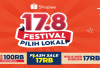 21 Kode Voucher Shopee Hari Ini 14 Agustus 2024 Festival Pilih Lokal Diskon Rp150.000, Potongan Harga 100K