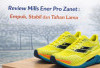 Mills Ener Pro Zanet, Sepatu Lari Premium Lokal untuk Long Run dan Half Marathon Layak Dicoba