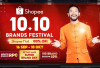 36 Kode Voucher Shopee Hari Ini 10.10 Brand Festival: Spesial Diskon 50 Persen, Potongan Harga Mall Rp200.000