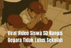 Viral Video Siswa SD Nangis Gegara Tidak Lulus Sekolah, Netizen Marah: Harusnya Privasi!