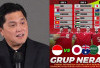 Ketua PSSI Erick Thohir Beri Kejutan, Indonesia Sangkal Grup Neraka, Kualifikasi Piala Dunia 2026