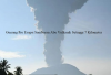 Info Terkini, Gunung Ibu Kembali Erupsi, Semburan Abu Vulkanik Setinggi 7 Kilometer, Status Level Awas!