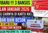 Kabar Baik! 3 Bansos Januari 2026 Cair di KKS & 2 BLT Cair Merata Hari Ini