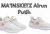 MA’INSKETZ Alrun Putih: Sepatu Lari Anak Perempuan Nyaman, Stylish, dan Anti Licin