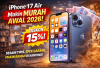 GAK SALAH! Diskon iPhone 17 Air 15% di Awal 2026 Harga Makin Menggoda! Cek Spesifikasi Lengkapnya Ges