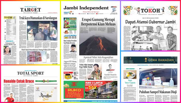 Baca Jambi Independent Edisi 25 Maret 2023