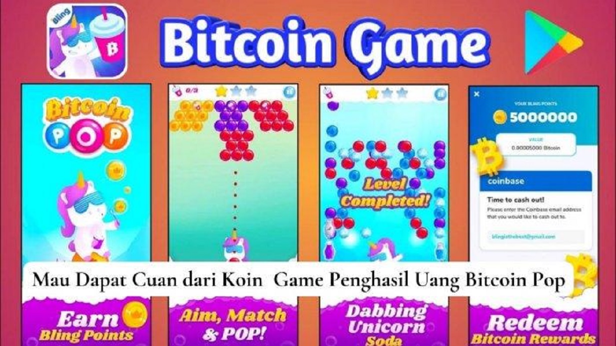 Coin Pop Game Penghasil Uang Bisa Dapat Rp50-100 Ribu Per Hari Tanpa Keluar Rumah