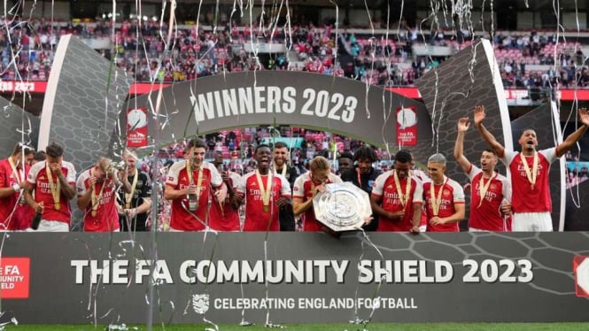 Arsenal Juara Community Shield, Jadi Kandidat Juara EPL 2023/2024