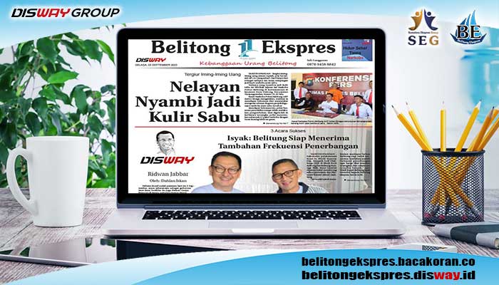 Koran Belitong Ekspres Edisi, Selasa 05 September 2023