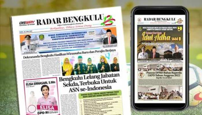 Koran Hybrid Pertama di Indonesia Baca RADAR BENGKULU EDISI RABU 28 JUNI 2023