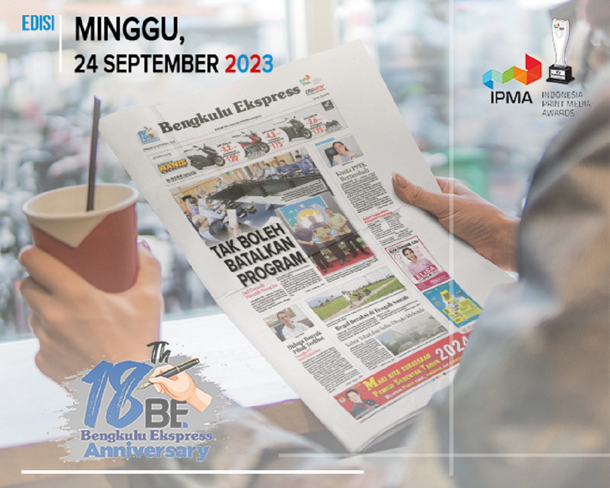 Koran Bengkulu Ekspress Edisi Minggu 24 September 2023