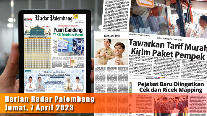 Baca Radar Palembang Edisi 07 April 2023