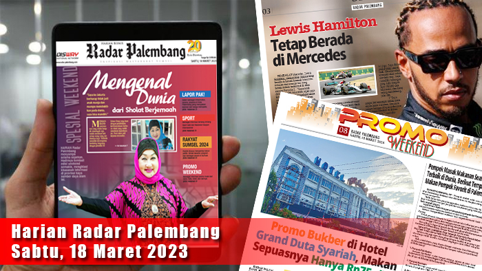 Baca Radar Palembang Edisi 18 Maret 2023