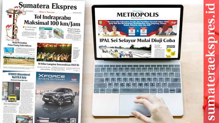 Koran Sumatera Ekspres Edisi, Jum’at 11  Agustus 2023