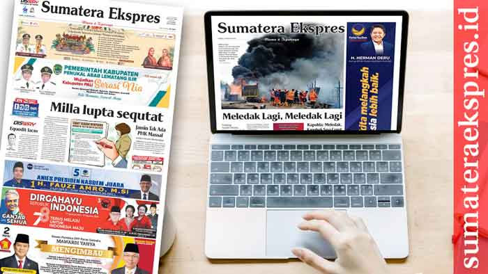 Koran Sumatera Ekspres Edisi, Rabu 02 Agustus  2023