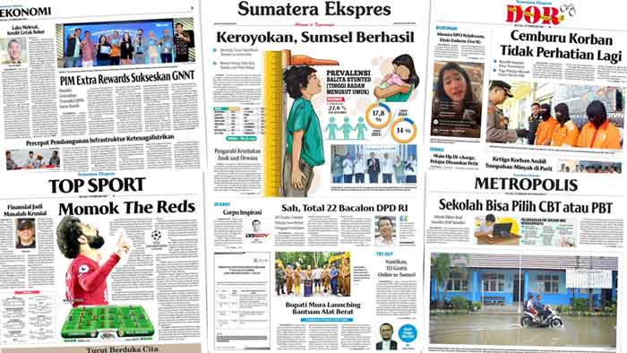 Baca Sumatera Ekspres Edisi 21 Februari 2023