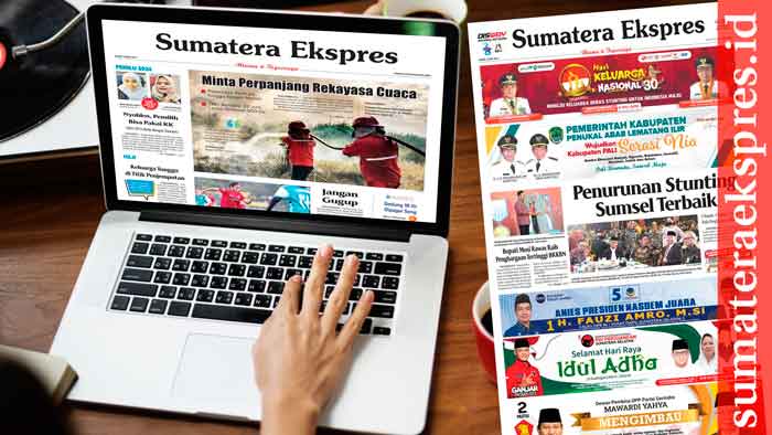 Koran Hybrid Pertama di Indonesia Baca Sumatera Ekspres Edisi 05 Juli 2023