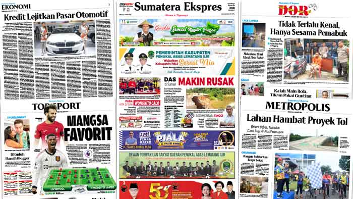 Baca Sumatera Ekspres Edisi 05 Maret 2023