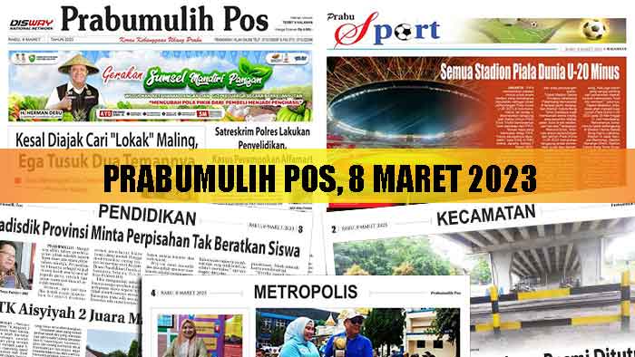 Baca Prabumulih Pos Edisi  02 April 2023