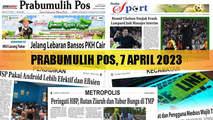 Baca Prabumulih Pos Edisi  07 April 2023