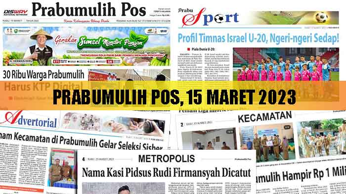 Baca Prabumulih Pos Edisi 11 April 2023