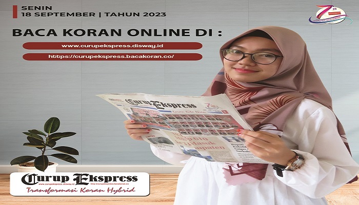 Koran Curup Ekspress Edisi Senin 18  September 2023