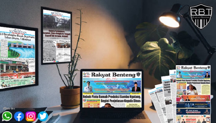 Koran Hybrid Pertama di Indonesia Baca Rakyat Benteng Edisi Minggu 16 Juli 2023