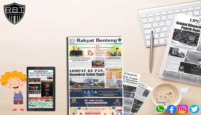 Koran Hybrid Pertama di Indonesia Baca Rakyat Benteng Edisi Senin 03 Juli 2023