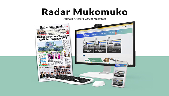 Koran Hybrid Pertama di Indonesia Baca Radar Mukomuko Edisi Rabu 12 Juli 2023