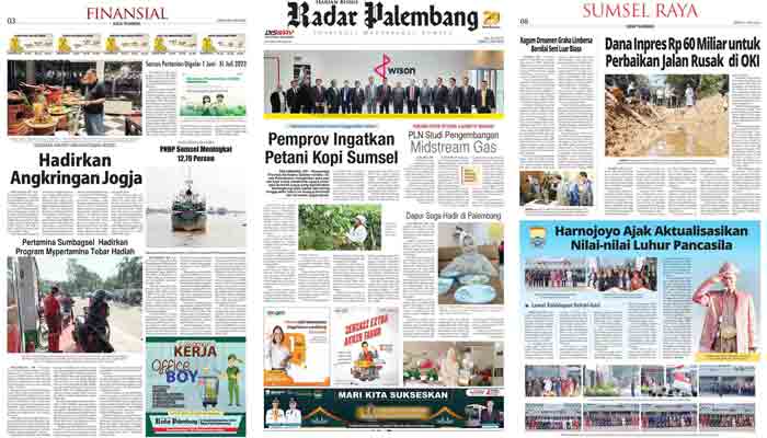 Baca Radar Palembang Edisi 05 Juni 2023