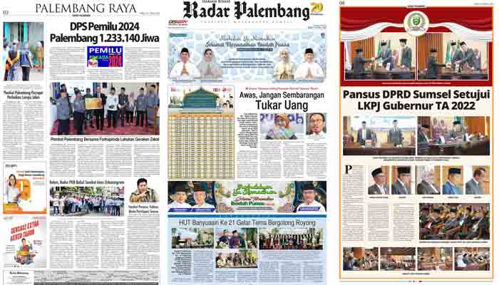 Baca Radar Palembang Edisi 12 April 2023