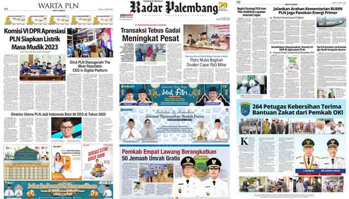 Baca Radar Palembang Edisi 17 April 2023