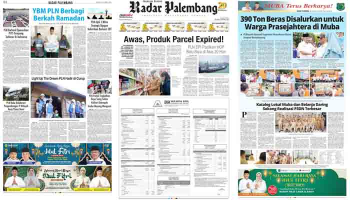 Baca Radar Palembang Edisi18 April 2023