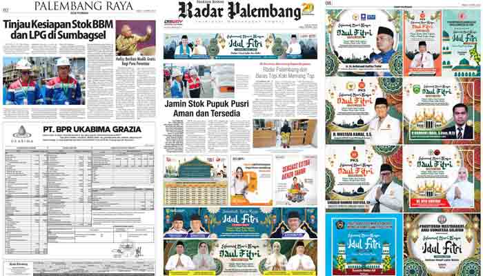 Baca Radar Palembang Edisi 21 April 2023