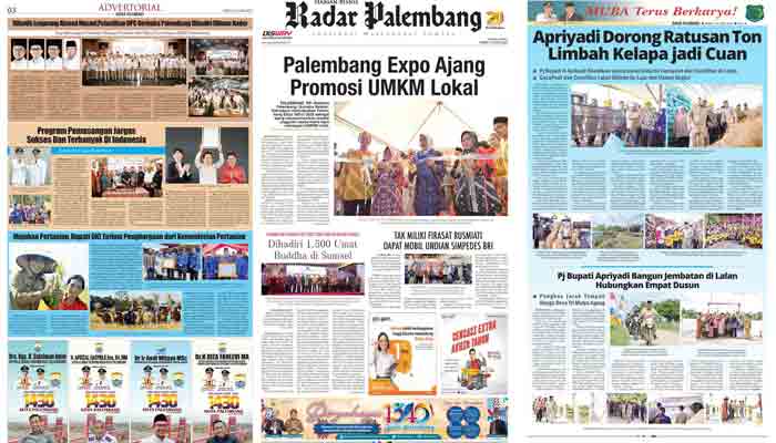 Baca Radar Palembang Edisi 19 Juni 2023