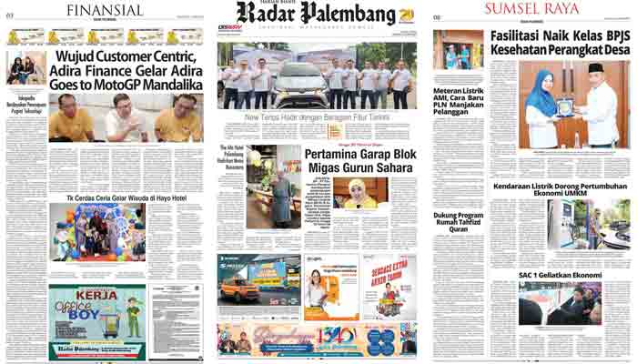 Baca Radar Palembang Edisi 20 Juni 2023