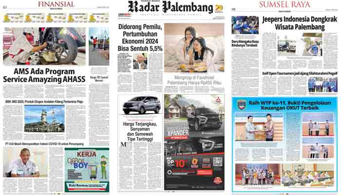 Baca Radar Palembang Edisi 22 Mei 2023