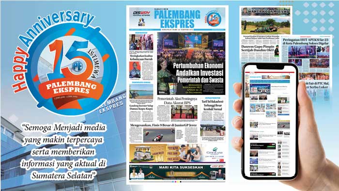 Baca Palembang Ekspres Edisi Kamis 08 Juni 2023