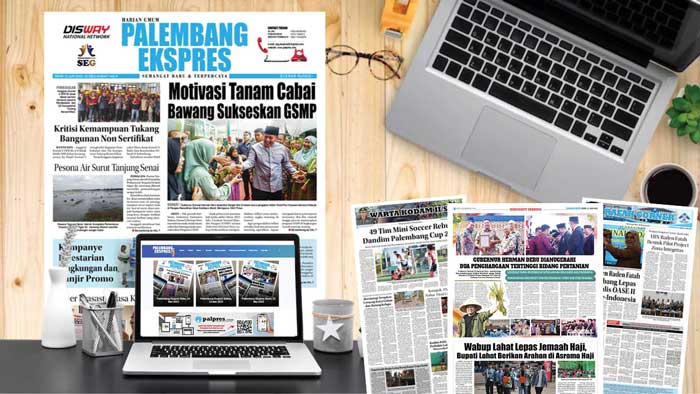 Baca Palembang Ekspres Edisi Senin 12 Juni 2023