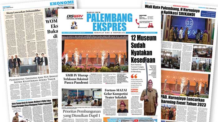 Baca Palembang Ekspres Edisi Rabu, 15 Februari 2023