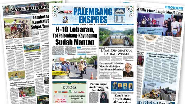 Baca Palembang Ekspres Selasa Edisi  04 April 2023