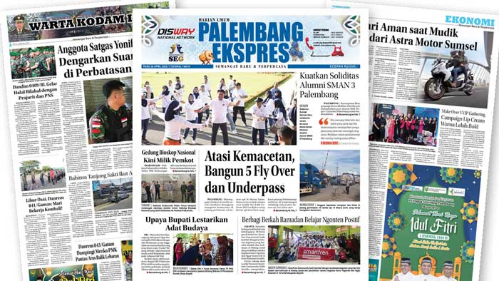 Baca Palembang Ekspres Rabu Edisi 26 April 2023