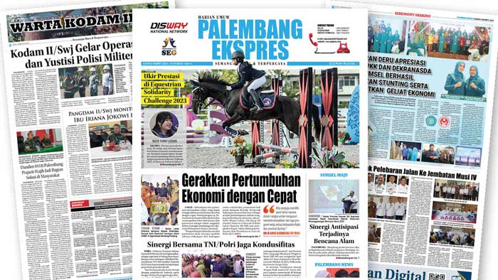 Baca Palembang Ekspres Edisi Kamis, 09 Maret 2023