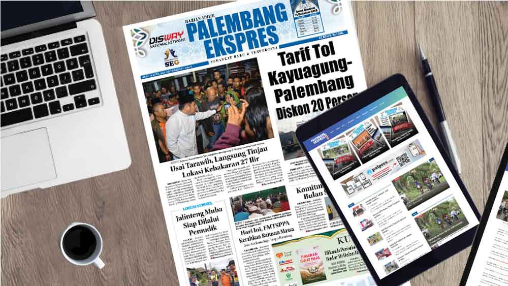 Baca Palembang Ekspres Ahad Edisi 16 April 2023