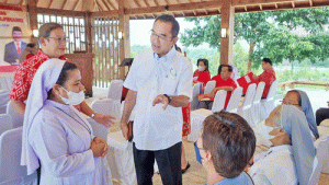 Rudianto Tjen Ajak Jemaat Keuskupan Pangkalpinang Doakan Kemajuan Daerah